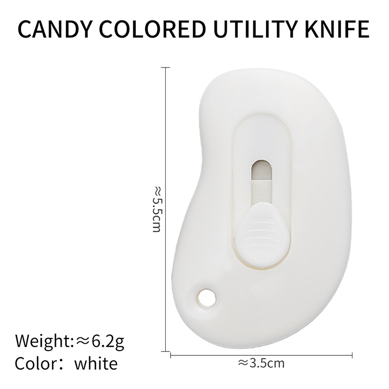 Large utility knife blade Paper cutter knife Coated with rubber Heavy duty wallpaper knife Tool knife for unwrapping express packages