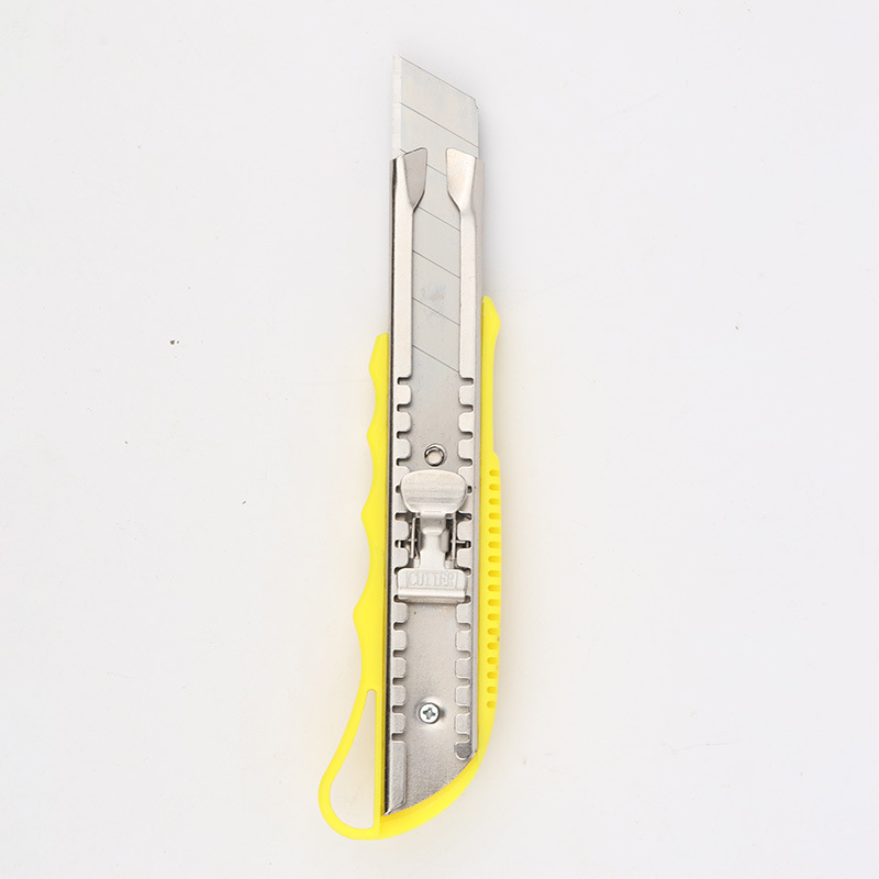 Large utility knife blade Paper cutter knife Coated with rubber Heavy duty wallpaper knife Tool knife for unwrapping express packages