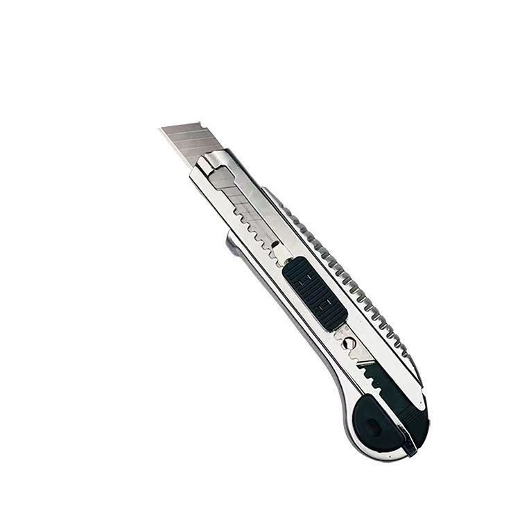 Large utility knife blade Paper cutter knife Coated with rubber Heavy duty wallpaper knife Tool knife for unwrapping express packages