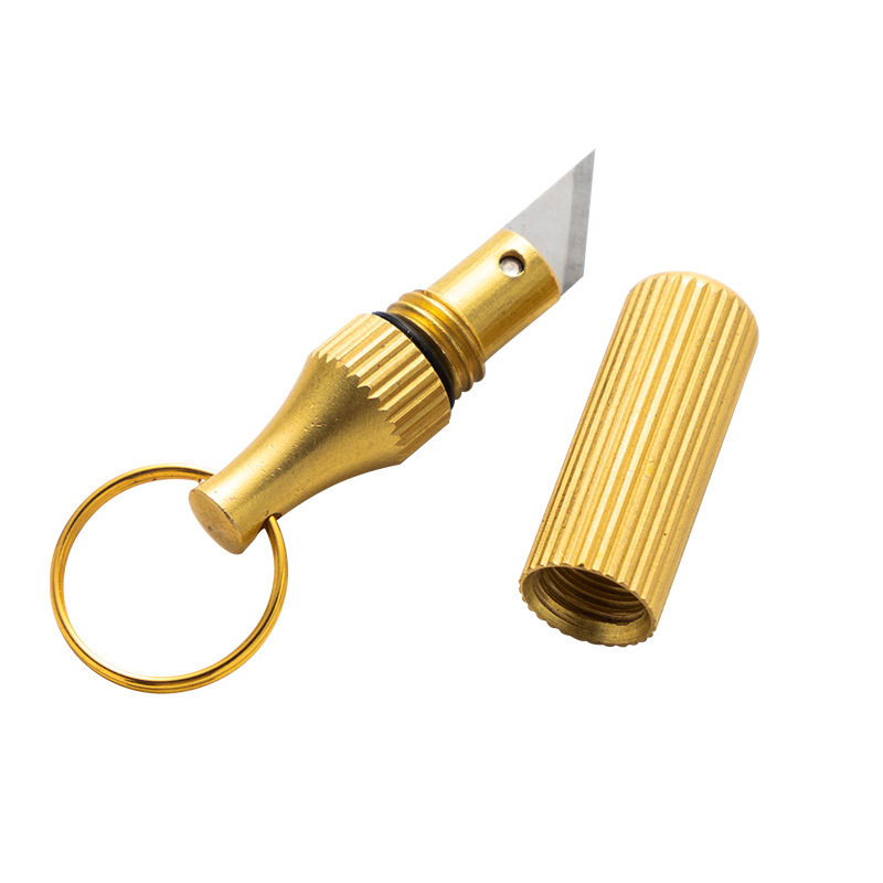 Four color engraving pen knife hand ledger cutting and paper tape color express cutting knife
