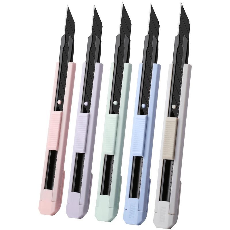 Large utility knife blade Paper cutter knife Coated with rubber Heavy duty wallpaper knife Tool knife for unwrapping express packages