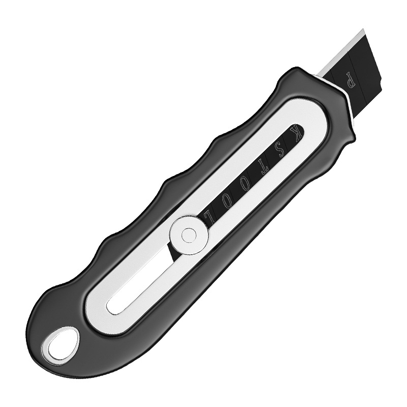 Large utility knife blade Paper cutter knife Coated with rubber Heavy duty wallpaper knife Tool knife for unwrapping express packages