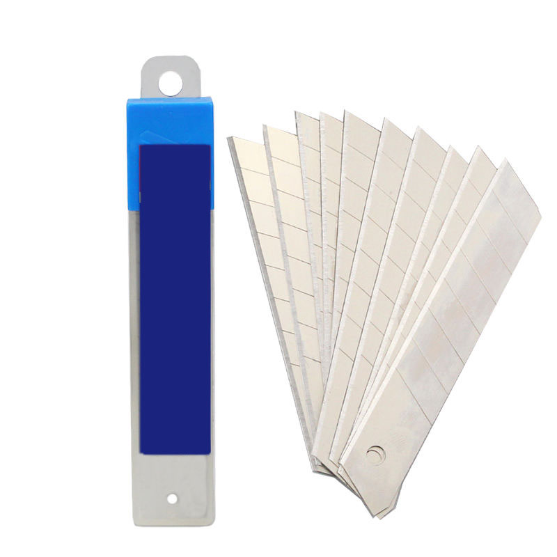 High quality utility knife blade 18mm Snap Off box cutter paper cutting knife blades