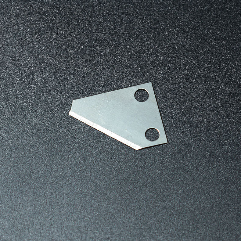 Supply non-standard shaped blade Triangular blade horn blade shaped blade